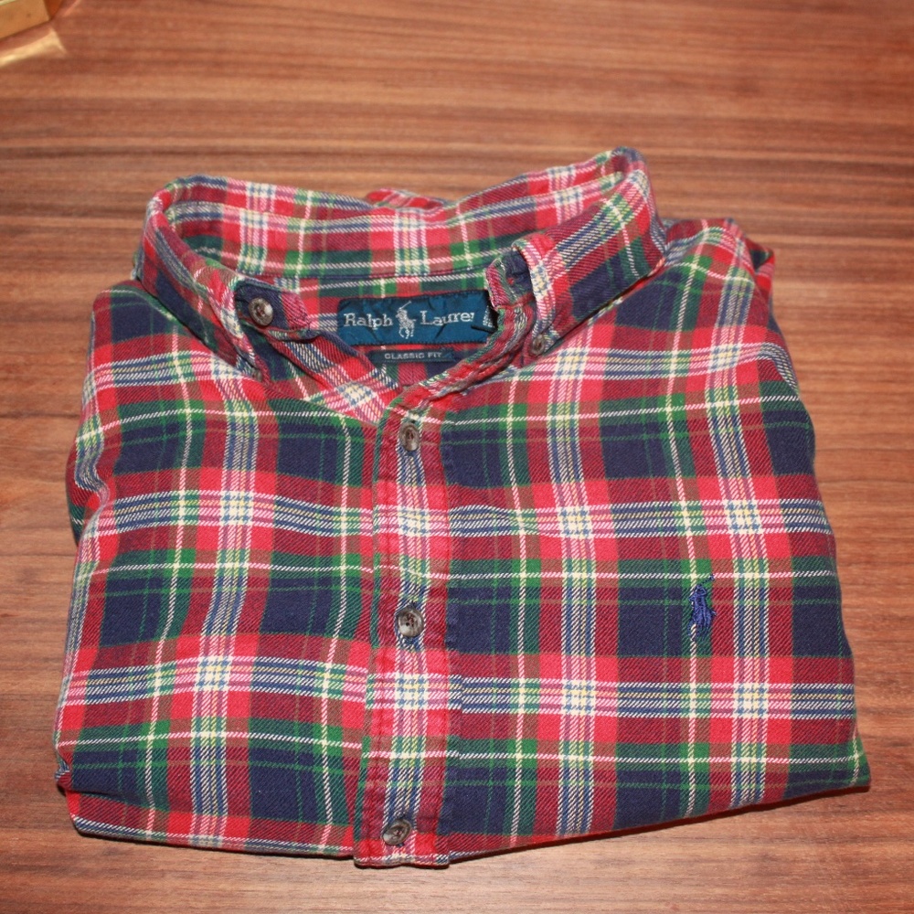 Vintage Ralph Lauren Plaid Button Down